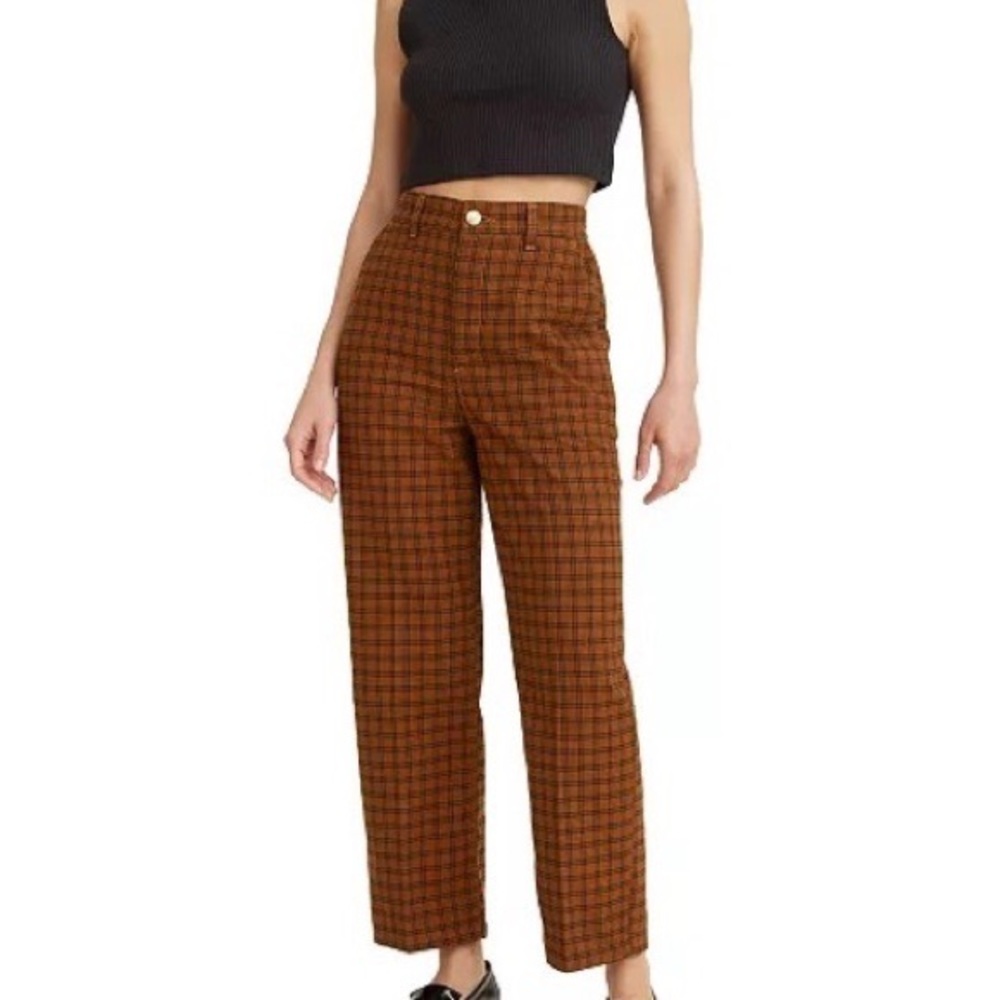 Women’s Levi’s Cropped Checkered Pant XS